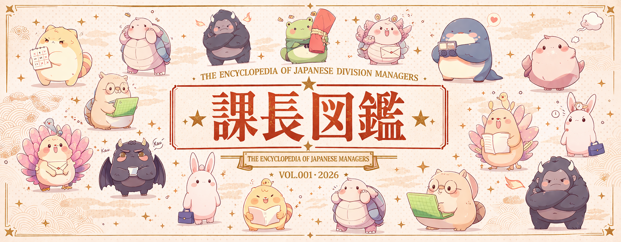 課長図鑑 — The Encyclopedia of Japanese Division Managers